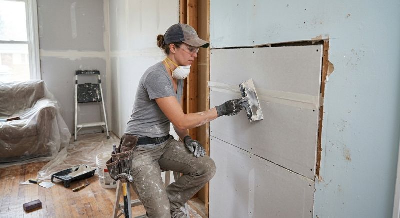 Kitchen Drywall Installation in Overland Park, KS